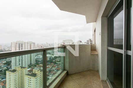 Varanda - Sala de apartamento à venda com 4 quartos, 200m² em Tatuapé, São Paulo