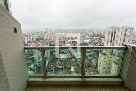 Varanda - Sala de apartamento à venda com 4 quartos, 200m² em Tatuapé, São Paulo