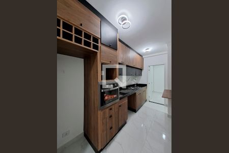 Cozinha de apartamento para alugar com 1 quarto, 29m² em Vila Pauliceia, São Paulo