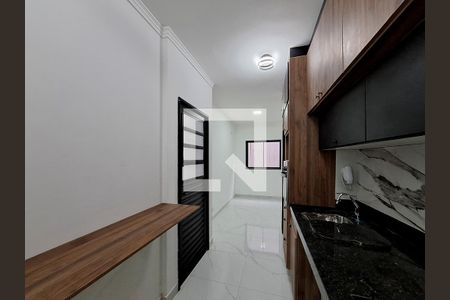 Cozinha de apartamento para alugar com 1 quarto, 29m² em Vila Pauliceia, São Paulo