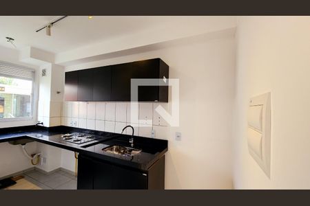 Cozinha e Área de Serviço de apartamento para alugar com 2 quartos, 46m² em Vila Joana, Jundiaí