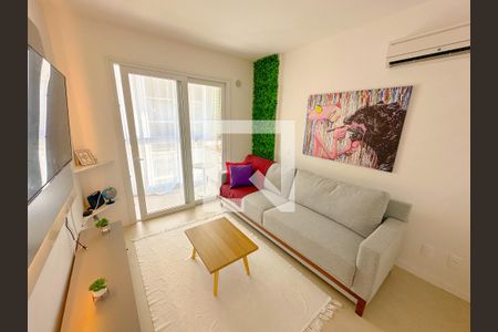 Sala de TV de apartamento para alugar com 2 quartos, 102m² em Cachoeira do Bom Jesus, Florianópolis