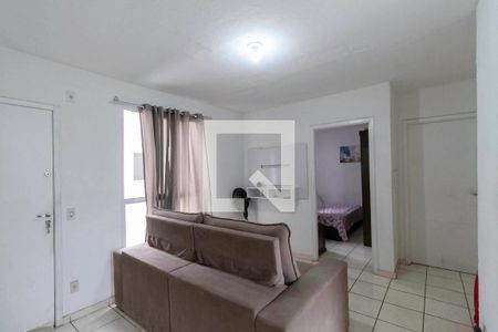 Sala de apartamento para alugar com 2 quartos, 40m² em Amendoeiras, Contagem