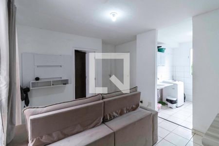 Sala de apartamento para alugar com 2 quartos, 40m² em Amendoeiras, Contagem