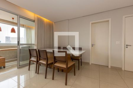 Sala de apartamento para alugar com 3 quartos, 116m² em Vale do Sereno, Nova Lima