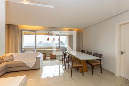 Sala de apartamento para alugar com 3 quartos, 116m² em Vale do Sereno, Nova Lima