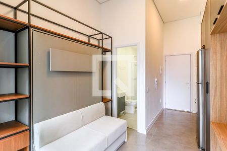 Sala/Quarto de apartamento para alugar com 1 quarto, 22m² em Santo Amaro, São Paulo