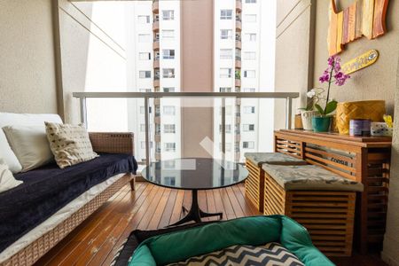 Varanda da Sala de apartamento para alugar com 2 quartos, 87m² em Alto da Lapa, São Paulo