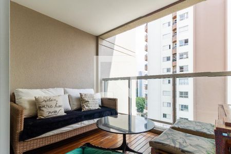 Varanda da Sala de apartamento para alugar com 2 quartos, 87m² em Alto da Lapa, São Paulo