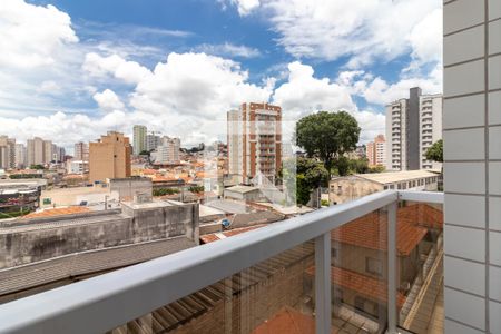 Varanda da Sala de apartamento para alugar com 1 quarto, 40m² em Carandiru, São Paulo