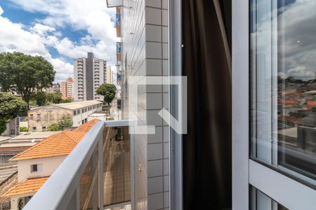 Varanda da Sala de apartamento para alugar com 1 quarto, 40m² em Carandiru, São Paulo