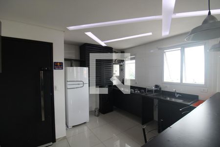 Sala / Cozinha de apartamento para alugar com 1 quarto, 40m² em Carandiru, São Paulo