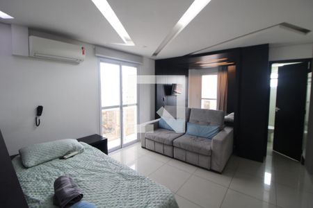 Sala / Cozinha de apartamento para alugar com 1 quarto, 40m² em Carandiru, São Paulo