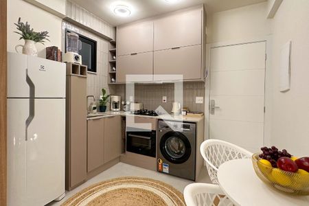 Sala/Cozinha de apartamento à venda com 1 quarto, 35m² em Copacabana, Rio de Janeiro