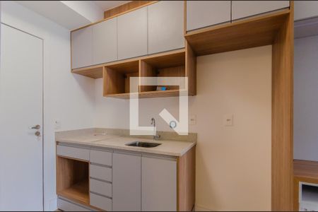 Cozinha de apartamento para alugar com 1 quarto, 40m² em Vila Mariana, São Paulo