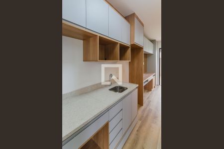 Cozinha de apartamento para alugar com 1 quarto, 40m² em Vila Mariana, São Paulo