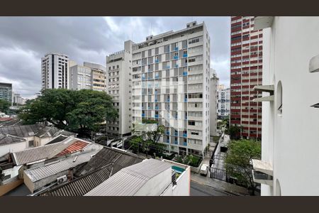 Vista da Sacada de apartamento para alugar com 1 quarto, 41m² em Jardim Paulista, São Paulo