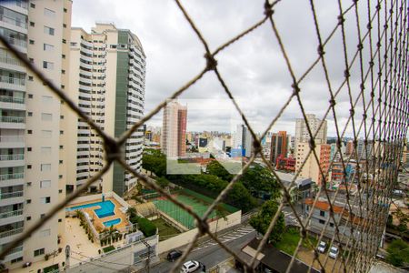 Vista da sala de apartamento à venda com 4 quartos, 229m² em Vila Assunção, Santo André