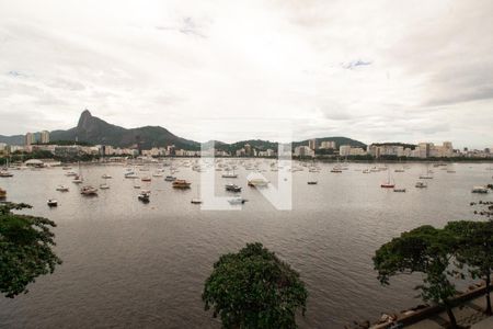 Vista da Sala - Praia de apartamento à venda com 2 quartos, 138m² em Urca, Rio de Janeiro