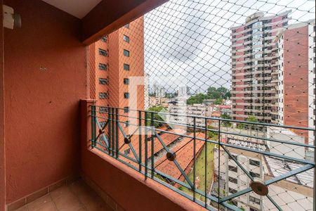 Varanda da Sala de apartamento à venda com 3 quartos, 80m² em Jardim Bela Vista, Santo André