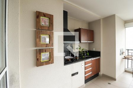 Varanda Gourmet de apartamento à venda com 3 quartos, 189m² em Santana, São Paulo