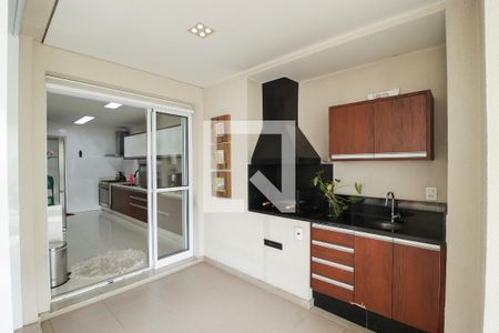 Varanda Gourmet de apartamento à venda com 3 quartos, 189m² em Santana, São Paulo