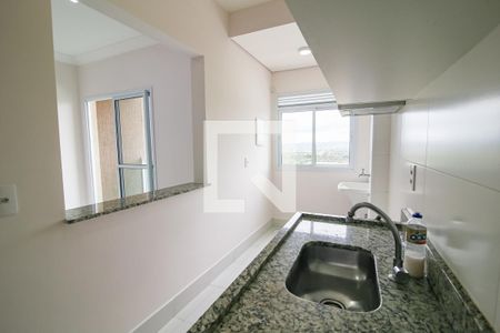 Cozinha de apartamento para alugar com 3 quartos, 65m² em Jardim Santiago, Indaiatuba