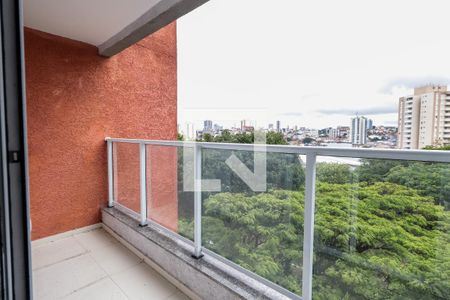 Sacada de apartamento para alugar com 1 quarto, 40m² em Vila Nova Manchester, São Paulo