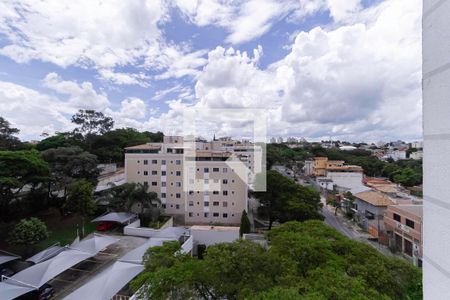 Vista da sala  de apartamento à venda com 2 quartos, 48m² em São João Batista, Belo Horizonte