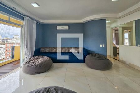 Sala de apartamento para alugar com 2 quartos, 172m² em Jardim Las Palmas, Guarujá