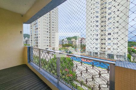 Varanda de apartamento para alugar com 2 quartos, 172m² em Jardim Las Palmas, Guarujá