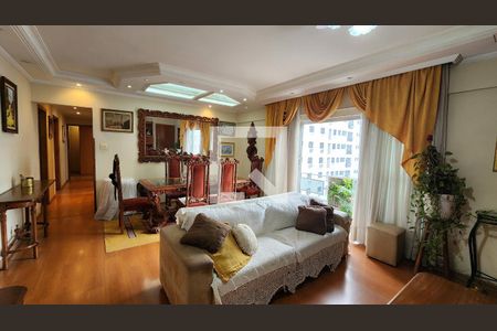 Sala de apartamento para alugar com 3 quartos, 230m² em Ponta da Praia, Santos