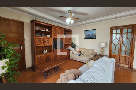 Sala de apartamento para alugar com 3 quartos, 230m² em Ponta da Praia, Santos