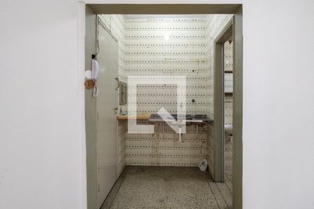 Cozinha de kitnet/studio para alugar com 1 quarto, 19m² em Cidade Ocian, Praia Grande