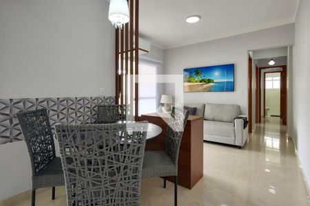 Sala de apartamento para alugar com 2 quartos, 78m² em Vila Caiçara, Praia Grande