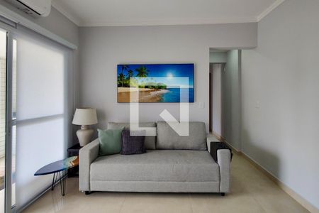 Sala de apartamento para alugar com 2 quartos, 78m² em Vila Caiçara, Praia Grande