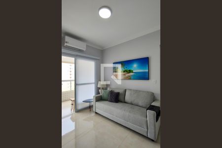 Sala de apartamento para alugar com 2 quartos, 78m² em Vila Caiçara, Praia Grande