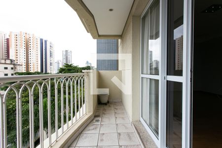 Varanda da Sala de apartamento para alugar com 4 quartos, 170m² em Vila Gomes Cardim, São Paulo