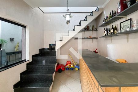 Sala - Bar  de casa à venda com 3 quartos, 247m² em Jardim Independencia, São Bernardo do Campo