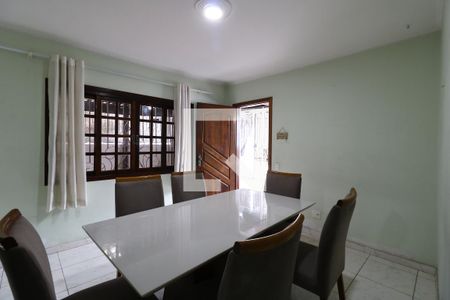 Sala de Jantar de casa à venda com 3 quartos, 193m² em Jardim Ipanema, Santo André