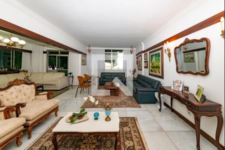 Sala de apartamento para alugar com 4 quartos, 220m² em Santo Agostinho, Belo Horizonte