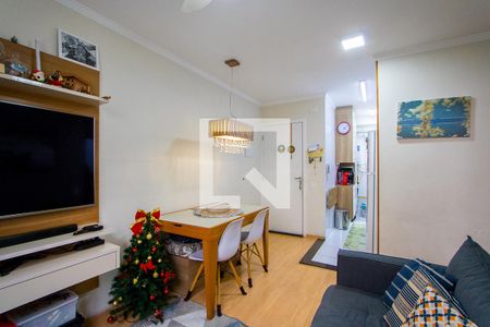 Sala de apartamento para alugar com 2 quartos, 40m² em Vila Tibiriçá, Santo André