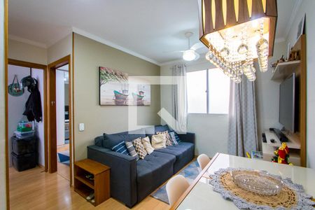 Sala de apartamento para alugar com 2 quartos, 40m² em Vila Tibiriçá, Santo André