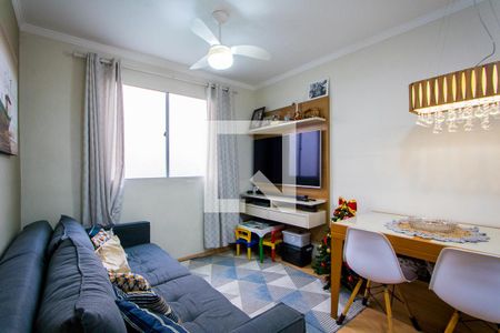 Sala de apartamento para alugar com 2 quartos, 40m² em Vila Tibiriçá, Santo André