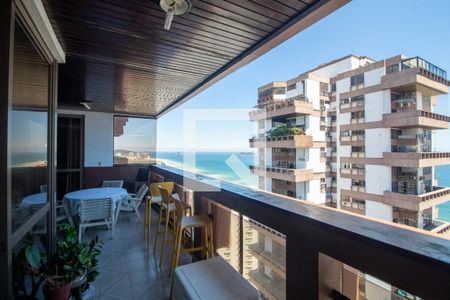 Varanda da Sala/Sala de jantar de apartamento para alugar com 3 quartos, 179m² em Barra da Tijuca, Rio de Janeiro