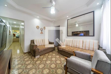 Sala de casa à venda com 3 quartos, 100m² em Jardim Progresso, Santo André