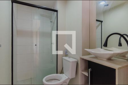 Banheiro de apartamento para alugar com 1 quarto, 24m² em Sé, São Paulo