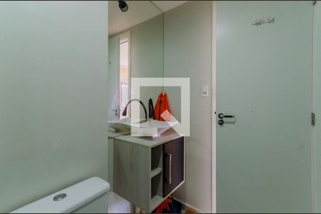 Banheiro de apartamento para alugar com 1 quarto, 24m² em Sé, São Paulo