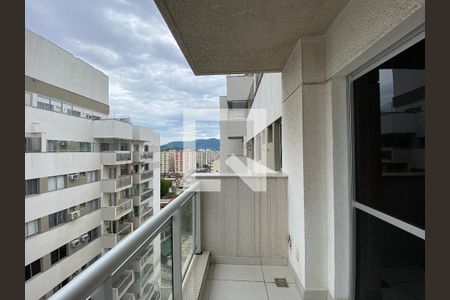 Varanda da Sala de apartamento para alugar com 2 quartos, 62m² em Todos Os Santos, Rio de Janeiro