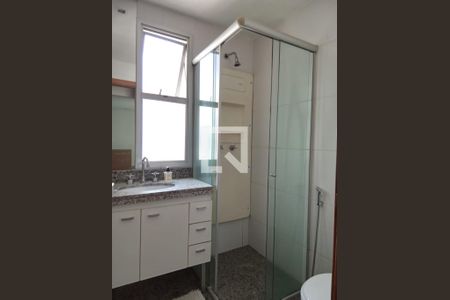 Banheiro de apartamento para alugar com 2 quartos, 65m² em Belvedere, Belo Horizonte